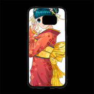 Coque Personnalisée Samsung S7 Edge Premium Manga féminin