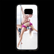Coque Personnalisée Samsung S7 Edge Premium Couple pole dance
