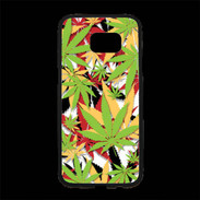 Coque Personnalisée Samsung S7 Edge Premium Cannabis 3 couleurs