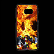 Coque Personnalisée Samsung S7 Edge Premium Pompier soldat du feu