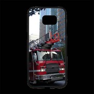 Coque Personnalisée Samsung S7 Edge Premium Camion de pompier Américain