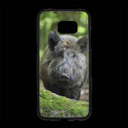 Coque Personnalisée Samsung S7 Edge Premium Sanglier dans les bois