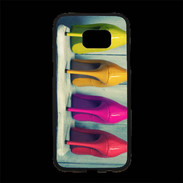 Coque Personnalisée Samsung S7 Edge Premium Chaussures à talons colorés 5