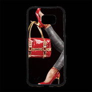 Coque Personnalisée Samsung S7 Edge Premium Sac à main et chaussures fashion