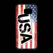 Coque Personnalisée Samsung S7 Edge Premium Drapeau USA 8