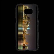 Coque Personnalisée Samsung S7 Edge Premium Manhattan by night 1