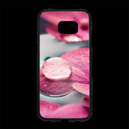 Coque Personnalisée Samsung S7 Edge Premium Fleurs Zen