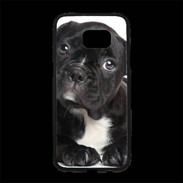 Coque Personnalisée Samsung S7 Edge Premium Bulldog français 2