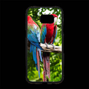 Coque Personnalisée Samsung S7 Edge Premium Couple de macaw