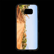 Coque Personnalisée Samsung S7 Edge Premium Savane Girafe d'Afrique
