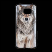 Coque Personnalisée Samsung S7 Edge Premium Loup gris 150 