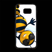 Coque Personnalisée Samsung S7 Edge Premium Abeille cool