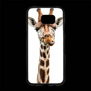 Coque Personnalisée Samsung S7 Edge Premium Girafe Humour