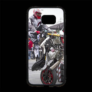 Coque Personnalisée Samsung S7 Edge Premium Stunt Rider