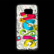 Coque Personnalisée Samsung S7 Edge Premium Graffiti Musique