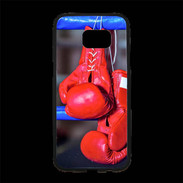 Coque Personnalisée Samsung S7 Edge Premium Paire de gants de boxe rouge
