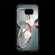 Coque Personnalisée Samsung S7 Edge Premium Badminton 