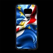 Coque Personnalisée Samsung S7 Edge Premium Drapeau Cap Vert