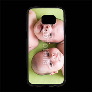 Coque Personnalisée Samsung S7 Edge Premium Duo bébé