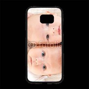 Coque Personnalisée Samsung S7 Edge Premium Jumeaux 6