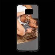 Coque Personnalisée Samsung S7 Edge Premium Couple métisse 1