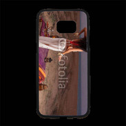 Coque Personnalisée Samsung S7 Edge Premium Danseuse orientale dune désert