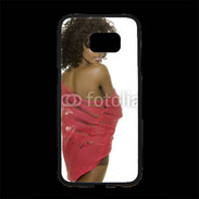 Coque Personnalisée Samsung S7 Edge Premium Femme africaine glamour et sexy