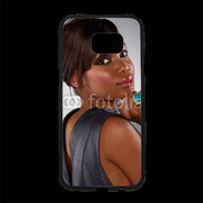 Coque Personnalisée Samsung S7 Edge Premium Femme africaine glamour et sexy 2