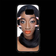 Coque Personnalisée Samsung S7 Edge Premium Femme africaine glamour et sexy 3