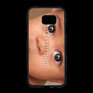 Coque Personnalisée Samsung S7 Edge Premium Bébé métisse