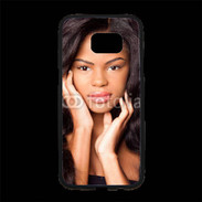 Coque Personnalisée Samsung S7 Edge Premium Femme métisse 2