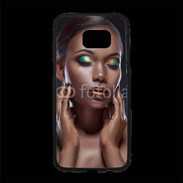 Coque Personnalisée Samsung S7 Edge Premium Femme africaine glamour et sexy 4