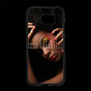 Coque Personnalisée Samsung S7 Edge Premium Femme africaine glamour et sexy 6