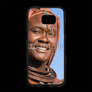 Coque Personnalisée Samsung S7 Edge Premium Femme tribu afrique