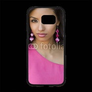 Coque Personnalisée Samsung S7 Edge Premium Femme métisse 3