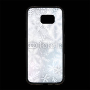 Coque Personnalisée Samsung S7 Edge Premium Etoiles de neige