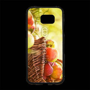 Coque Personnalisée Samsung S7 Edge Premium Panier de pommes