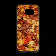 Coque Personnalisée Samsung S7 Edge Premium feuilles d'automne 2