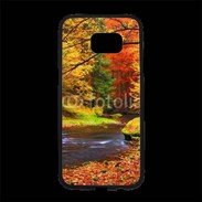 Coque Personnalisée Samsung S7 Edge Premium Un automne au bord de l'eau