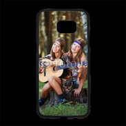 Coque Personnalisée Samsung S7 Edge Premium Hippie et guitare 5