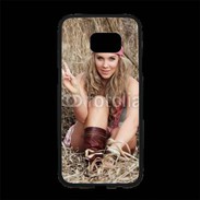 Coque Personnalisée Samsung S7 Edge Premium Hippie et cool