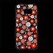 Coque Personnalisée Samsung S7 Edge Premium Fond motif floral 750 