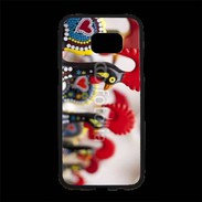 Coque Personnalisée Samsung S7 Edge Premium Coq de Barcelos au Portugal