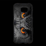 Coque Personnalisée Samsung S7 Edge Premium Yeux chouette