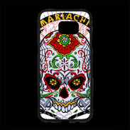 Coque Personnalisée Samsung S7 Edge Premium Tête de Mort Mariachi