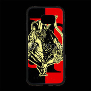 Coque Personnalisée Samsung S7 Edge Premium Tête de Mort Joker