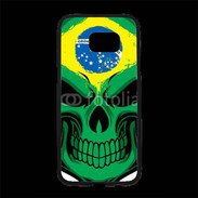 Coque Personnalisée Samsung S7 Edge Premium Brésil Tête de Mort