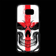 Coque Personnalisée Samsung S7 Edge Premium Tête de mort Anglaise 75