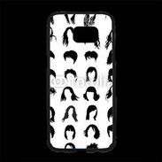 Coque Personnalisée Samsung S7 Edge Premium Fond coiffures