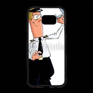 Coque Personnalisée Samsung S7 Edge Premium Commandant de bord 15